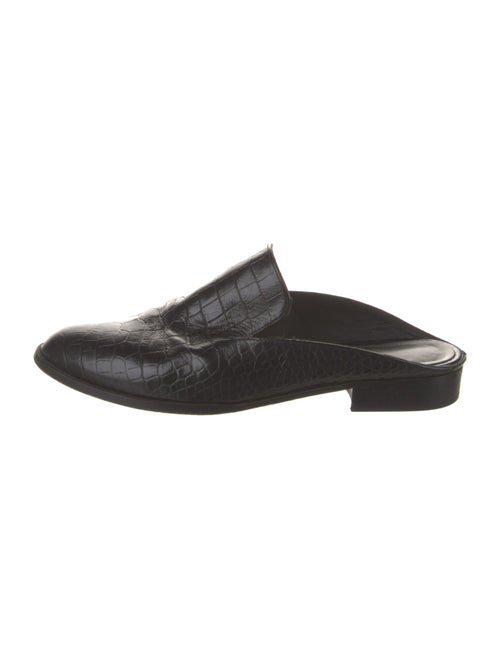 Robert Clergerie Leather Mules