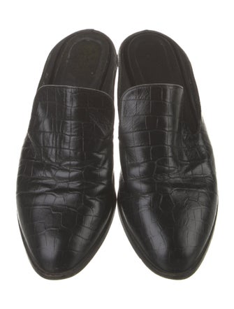 Robert Clergerie Leather Mules