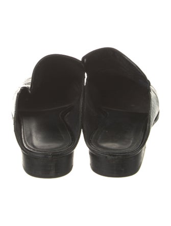 Robert Clergerie Leather Mules