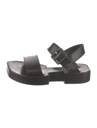 Robert Clergerie Leather Slingback Sandals