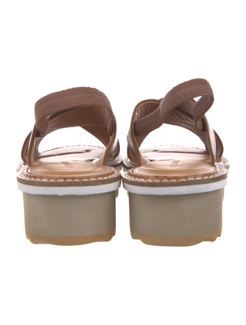 Robert Clergerie Leather Slingback Sandals