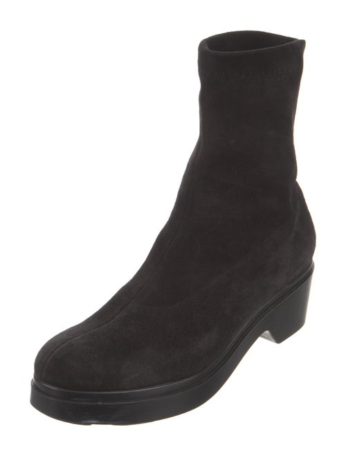Robert Clergerie Suede Sock Boots
