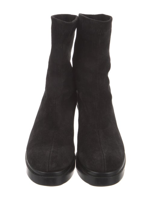 Robert Clergerie Suede Sock Boots