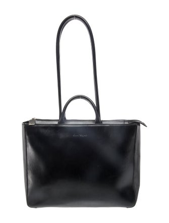 Robert Clergerie Leather Top Handle Bag