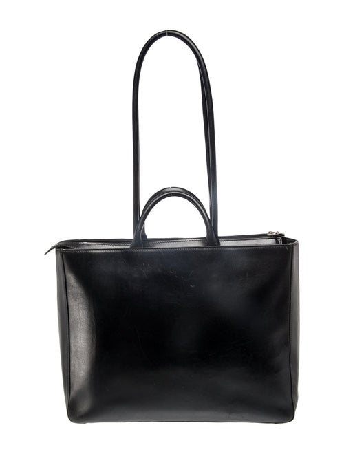 Robert Clergerie Leather Top Handle Bag