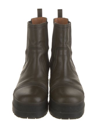 Robert Clergerie Leather Chelsea Boots