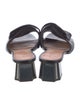 Robert Clergerie Leather Slides