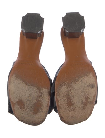 Robert Clergerie Leather Slides