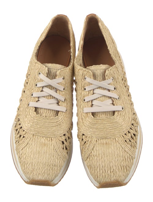 Robert Clergerie Straw Sneakers