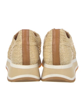 Robert Clergerie Straw Sneakers