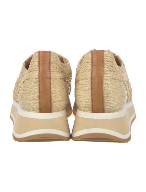 Robert Clergerie Straw Sneakers