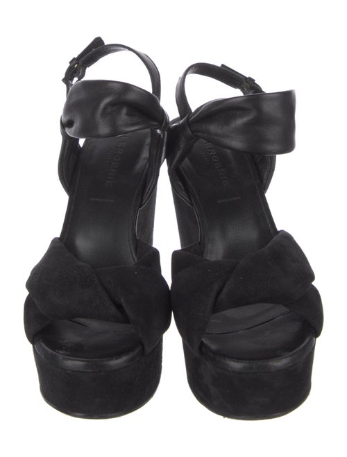 Robert Clergerie Suede Slingback Sandals