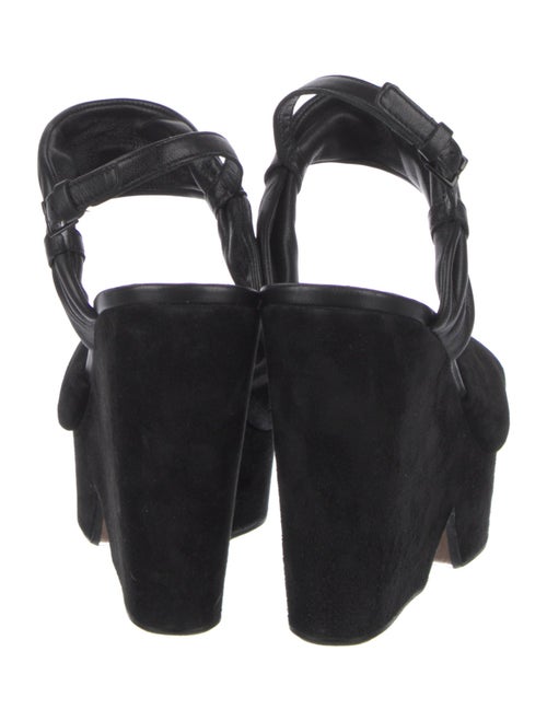 Robert Clergerie Suede Slingback Sandals