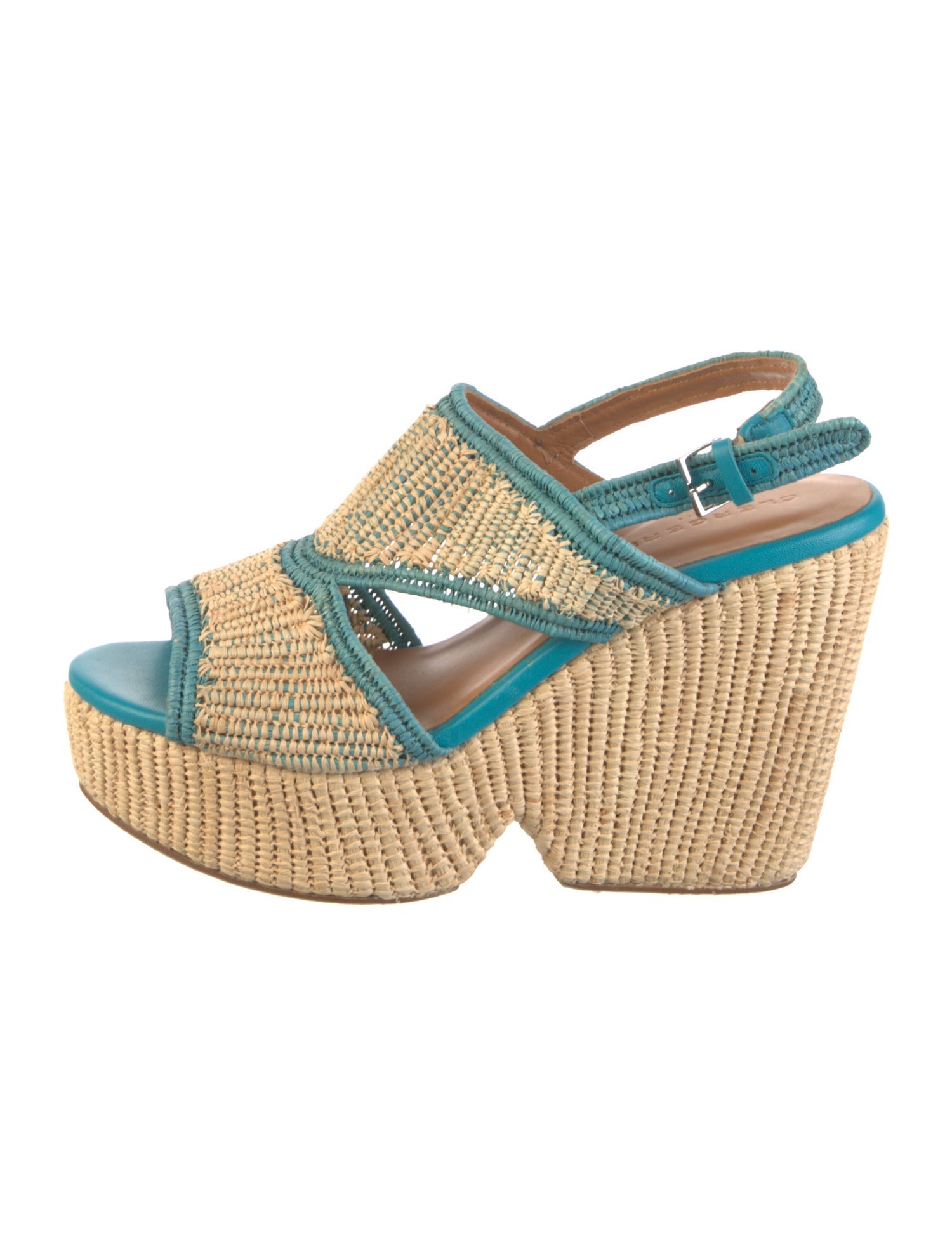 Robert Clergerie Leather Patterned Espadrilles