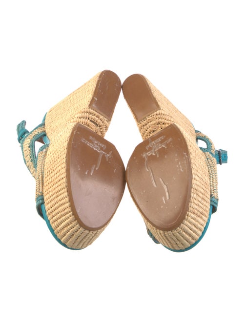 Robert Clergerie Leather Patterned Espadrilles