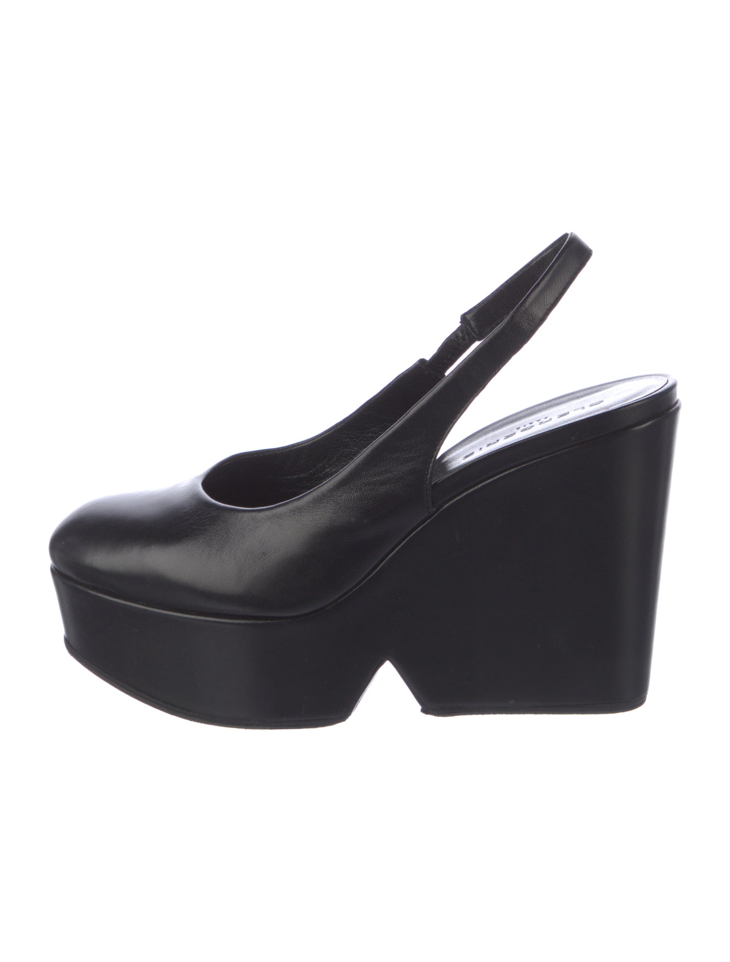 Robert Clergerie Leather Slingback Pumps