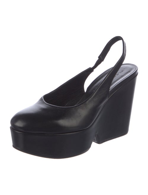 Robert Clergerie Leather Slingback Pumps