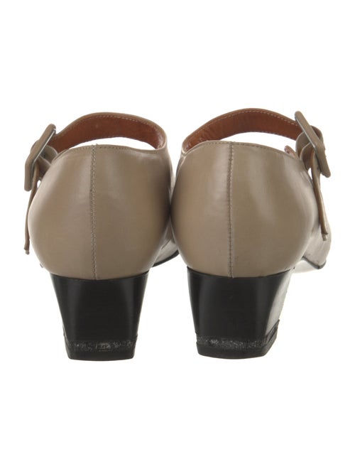Robert Clergerie Leather Mary Jane Flats