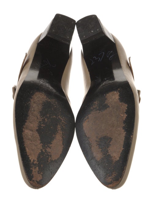 Robert Clergerie Leather Mary Jane Flats