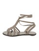 Robert Clergerie Suede Gladiator Sandals