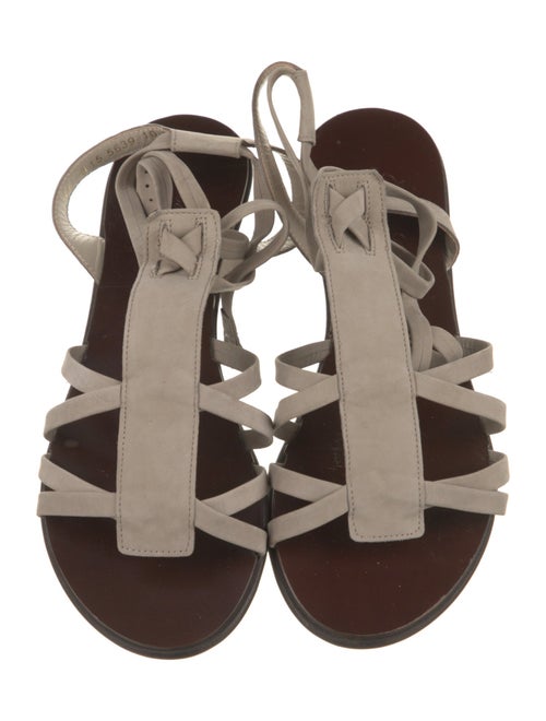 Robert Clergerie Suede Gladiator Sandals