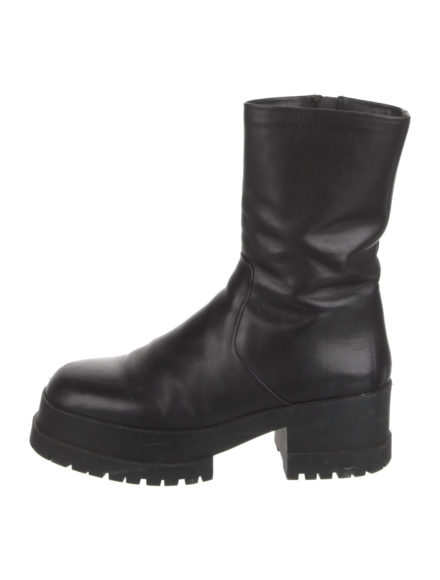 Robert Clergerie Leather Combat Boots