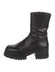 Robert Clergerie Leather Combat Boots