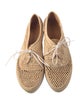 Robert Clergerie Straw Mesh Accents Oxfords