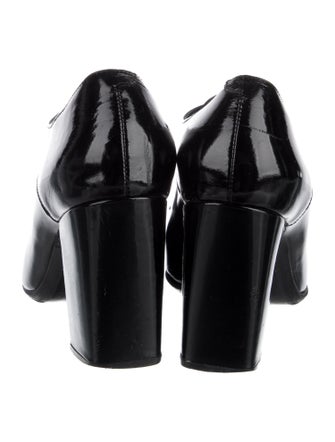 Robert Clergerie Patent Leather Lace-Up Boots