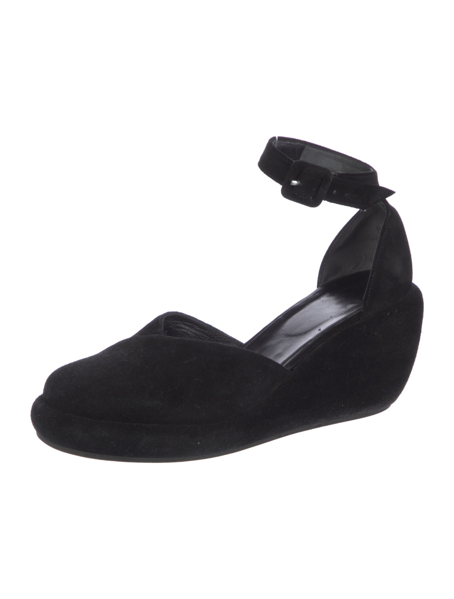 Robert Clergerie Suede D'Orsay Pumps