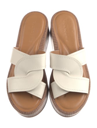 Robert Clergerie Leather Slides