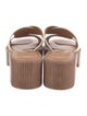 Robert Clergerie Leather Slides