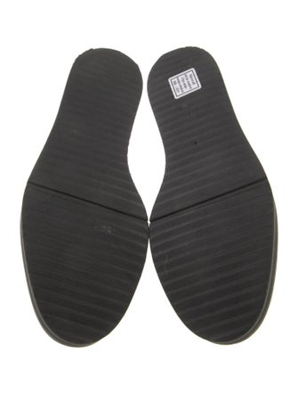 Robert Clergerie Intrecciato Weave Leather Oxfords