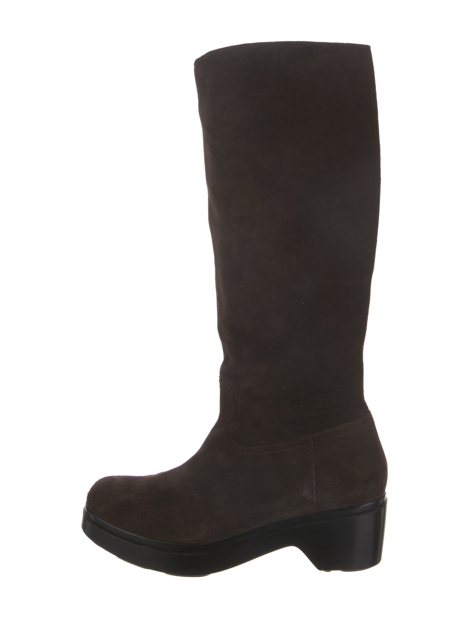Robert Clergerie Suede Riding Boots