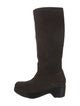 Robert Clergerie Suede Riding Boots