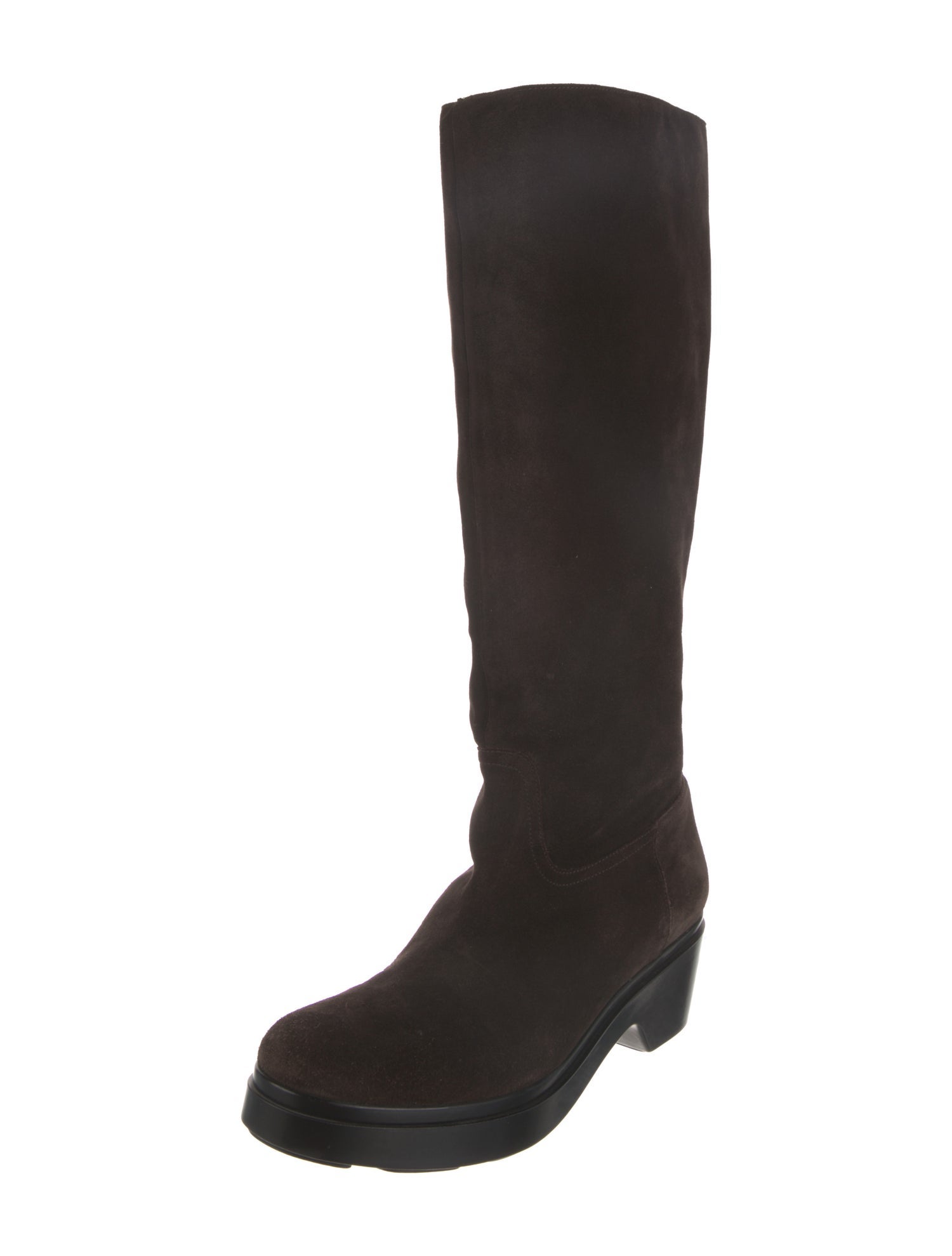 Robert Clergerie Suede Riding Boots