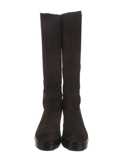 Robert Clergerie Suede Riding Boots