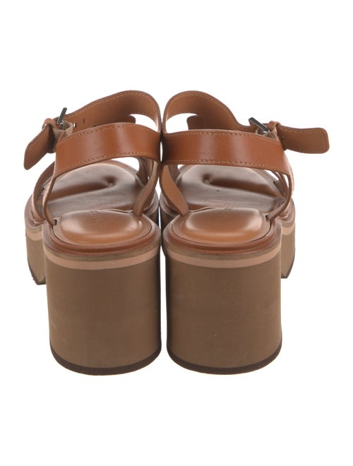 Robert Clergerie Leather Gladiator Sandals