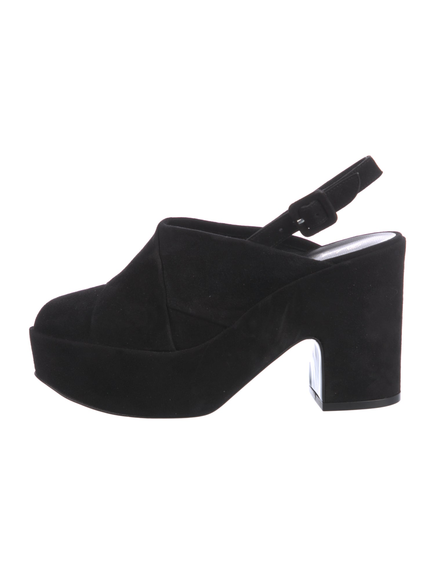 Robert Clergerie Suede Slingback Pumps