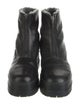 Robert Clergerie Leather Fur Trim Boots