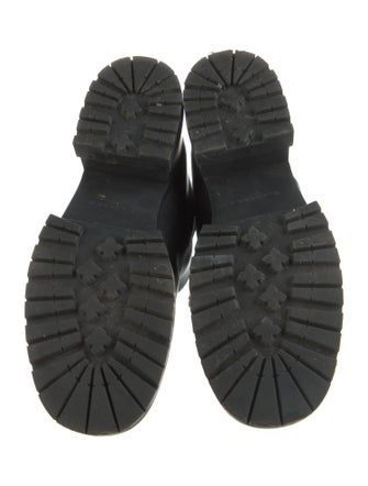 Robert Clergerie Leather Fur Trim Boots