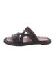 Robert Clergerie Raffia Slides