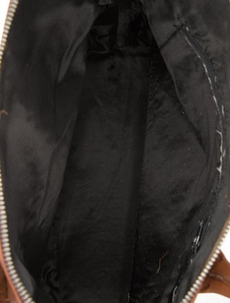 Robert Clergerie Leather Top Handle Bag