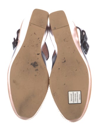 Robert Clergerie Leather Slingback Pumps