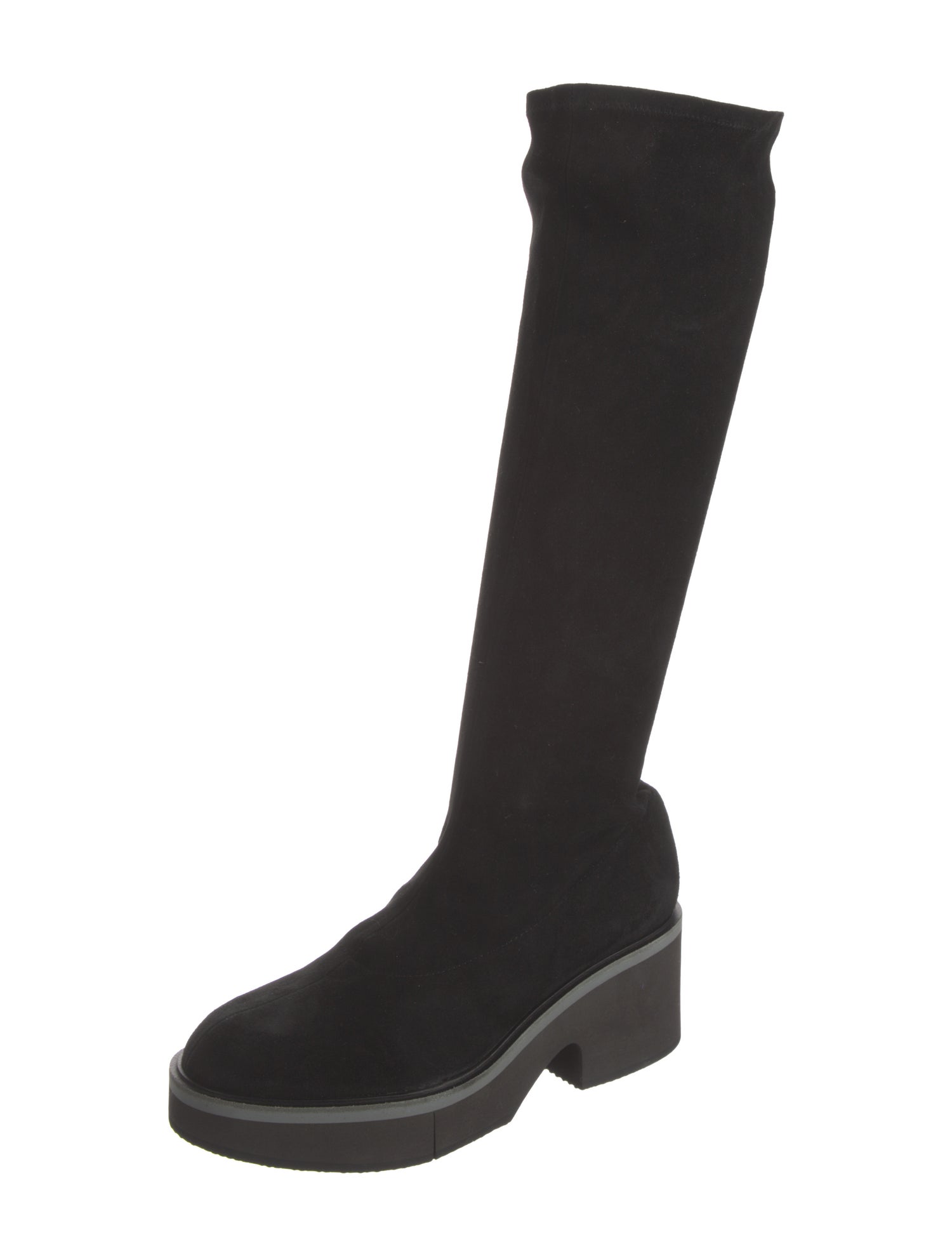 Robert Clergerie Suede Sock Boots