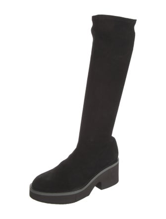 Robert Clergerie Suede Sock Boots