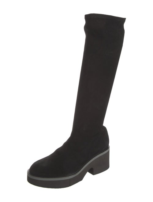 Robert Clergerie Suede Sock Boots