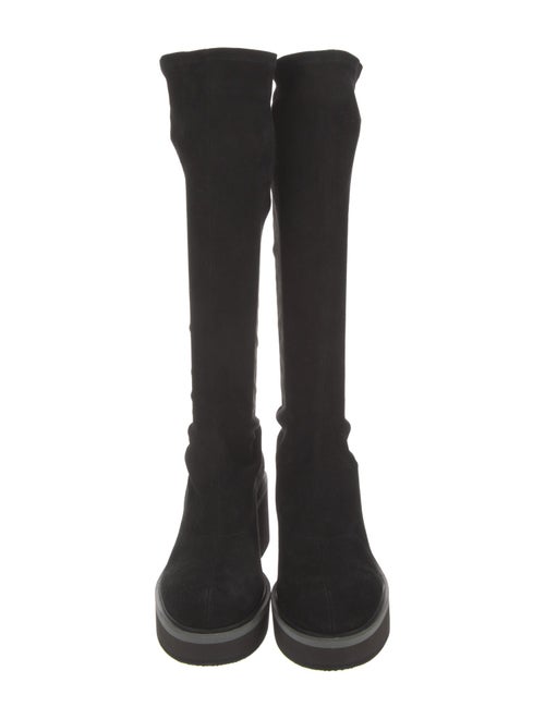 Robert Clergerie Suede Sock Boots