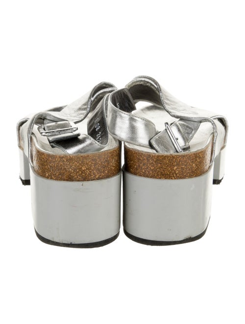 Robert Clergerie Leather Slingback Sandals