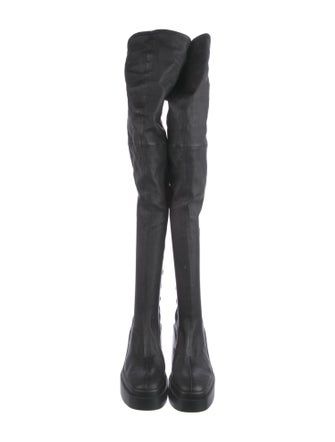 Robert Clergerie Leather Sock Boots